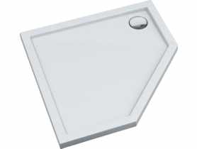 Brodzik pięciokątny 90x90x5 LIVENO