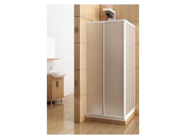 Zdjęcie: Kabina narożna Variabel 90x90x180 cm biały pleksa KFA