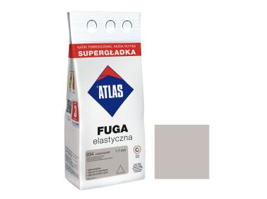 Zdjęcie: Fuga elastyczna kolor 034 jasnoszary alubag 2 kg ATLAS