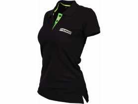 Polo damskie czarne Natrure W S STALCO PERFORMANCE