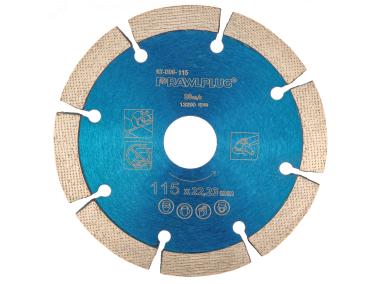 Zdjęcie: Tarcza diamentowa concrete segmentowa 115x2223 mm RAWLPLUG