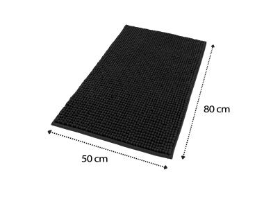 Zdjęcie: Dywanik Parma 50x80 cm czarny SEPIO