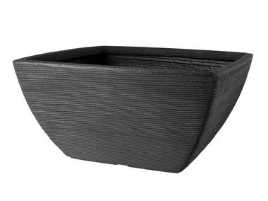 Zdjęcie: Donica ryflowana 52x52x25 cm antracytowy PATIO