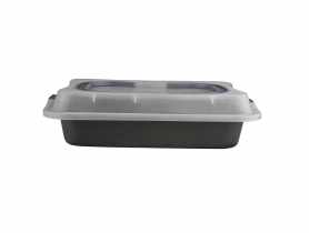 Forma prostokątna do ciasta 36,3x24,5x5,5 cm z plastikową pokrywą i uchwytem ALTOMDESIGN