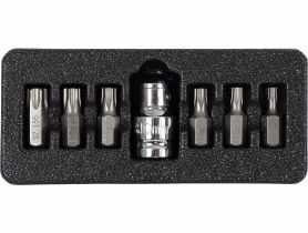 Zestaw końcówek Torx security t20-t55, 7  szt., S2 PROLINE