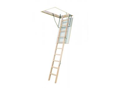 Zdjęcie: Schody strychowe OptiStep Olb Basic 70x120 cm klapa biała KRONMAT