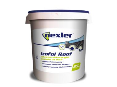 Zdjęcie: Powłoka ochronno-dekoracyjna Izofol Roof 25 kg grafit NEXLER