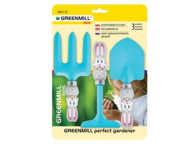 Zdjęcie: Zestaw narzędzi ogrodowych dla dzieci GREENMILL KIDS