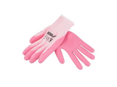 Zdjęcie: Rękawice robocze lateksowe rozmiar 7 DEDRA