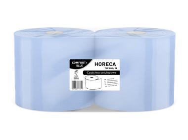 Zdjęcie: Czyściwo papier niebieski typ 800/18 2 rolki 2-warstwowe HORECA COMFORT+