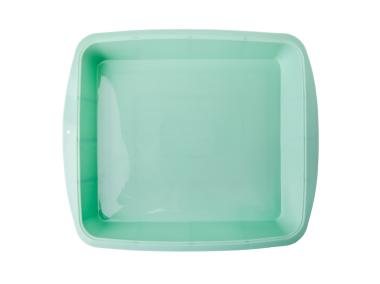 Zdjęcie: Forma silikonowa prostokątna 27,5x24,5x4,5 cm zielona ALISA