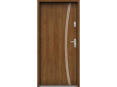 Zdjęcie: Drzwi wejściowe do mieszkań Bastion R-61 Olcha 80 cm lewe ODP KR CENTER