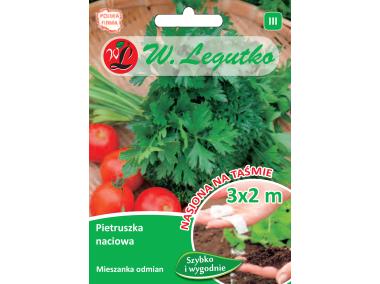 Zdjęcie: Pietruszka mieszanka odmian taśma 6 m W.LEGUTKO