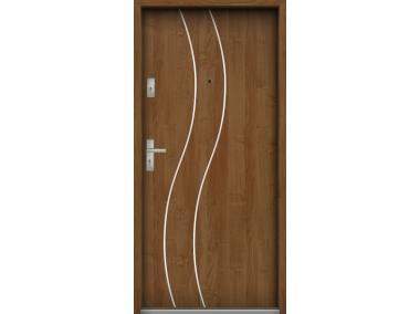 Zdjęcie: Drzwi wejściowe do mieszkań Bastion R-59 Olcha 90 cm prawe OSP KR CENTER