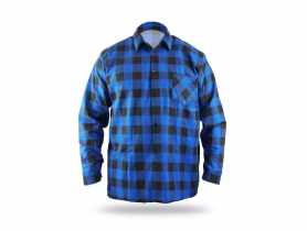 Koszulka flanelowa niebieska XL DEDRA