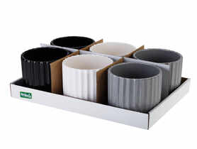 Osłonka ceramiczna 12 cm multikolor VERDENIA