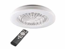 Plafon LED Libya 48 W z wentylatorem 15 W z pilotem IR SANICO