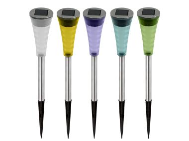 Zdjęcie: Lampa solarna Balance RGB 5 kolorów POLUX