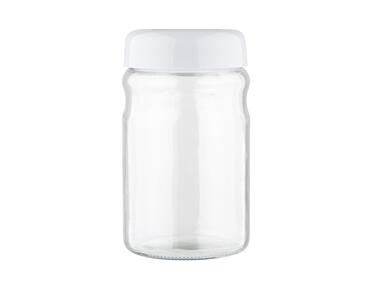 Zdjęcie: Pojemnik szklany z plastikową pokrywą 1,4L szary ALTOMDESIGN