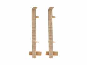 Zakończenia do listwy przypodłogowej Masterline łącznik 1 kpl. 2 szt. Cinnamon Mat CEZAR