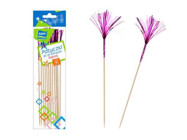 Zdjęcie: Patyczki do przekąsek Palms 15 cm - 12 szt. RAVI