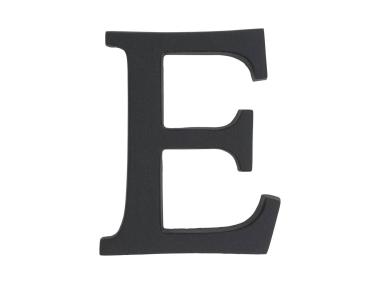 Zdjęcie: Litera aluminiowa "E" 105 mm grafit METRO