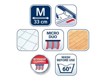 Zdjęcie: Nakładka micro duo do mopa Combi M LEIFHEIT