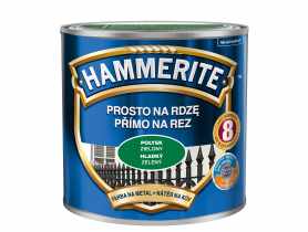 Farba do metalu 0,25 L zielony połysk HAMMERITE