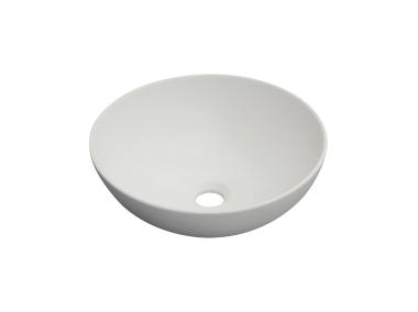 Zdjęcie: Umywalka nablatowa Tinos Trend 39,5 cm biały mat INVENA