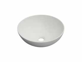 Umywalka nablatowa Tinos Trend 39,5 cm biały mat INVENA