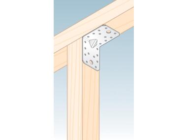 Zdjęcie: Kątownik z przetłoczeniem 7x7x5,5 cm KP4 DMX