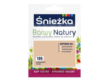 Zdjęcie: Farba Barwy Natury tester nadmorskie piaski 189 25ml ŚNIEŻKA