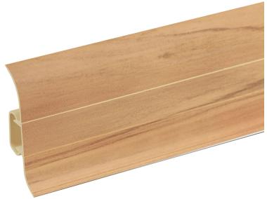 Zdjęcie: Listwa przypodłogowa PVC Premium Classic 22x59 mm; 2,20 m Grusza Mat CEZAR