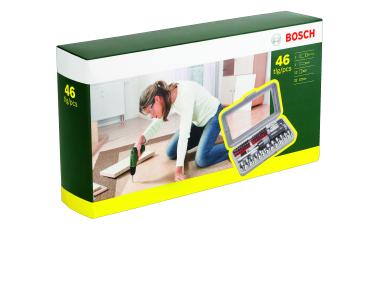 Zdjęcie: Zestaw bitów z wrętakiem 46 sztuk BOSCH