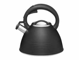 Czajnik z gwizdkiem Linea 2,5 L czarny AMBITION