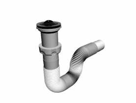 Syfon zlewozmywakowy AKCES