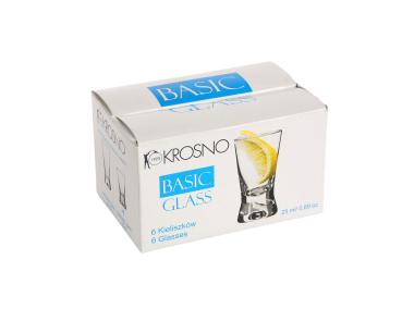 Zdjęcie: Komplet 6 kieliszków wódka 25 ml KROSNO