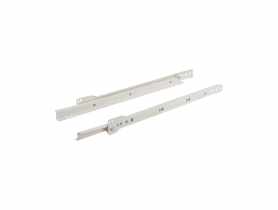 Prowadnica rolkowa biała 500 mm, 2 sztuki METRO