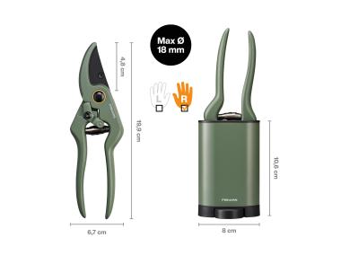 Zdjęcie: Sekator Plant Care z pojemnikiem FISKARS