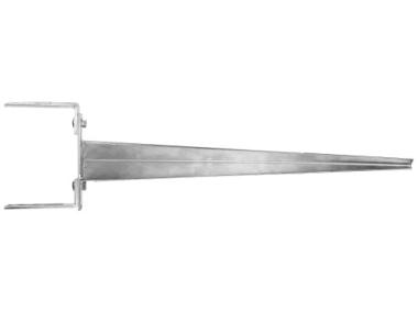 Zdjęcie: Wspornik słupa do wbijania regulowany 0-160x700x2x4 mm KOELNER