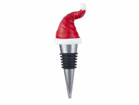 Stopper do wina czapka mikołaja 10,5x3x2 cm ALTOMDESIGN
