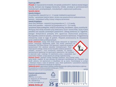 Zdjęcie: Preparat do oprysku na muchy Supercyp 6WP 25 g BROS