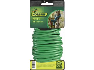 Zdjęcie: Sznurek do wiązania roślin Biflex 6,5 mm - 5 m zielony NORTENE