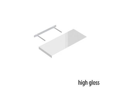 Zdjęcie: Półka samowisząca FSG 595x235 mm biały wysoki połysk VELANO