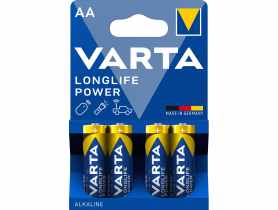 Baterie alkaliczne Longlife Power LR6/AA 4 sztuki VARTA