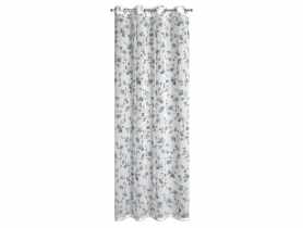 Zasłona Jenny 140x250 cm biało-niebieska EUROFIRANY
