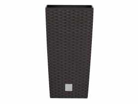 Doniczka Rato square umbra 200x200x376 mm PROSPERPLAST