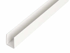 Profil U PVC biały 1000x21x20x1,0x19 mm ALBERTS