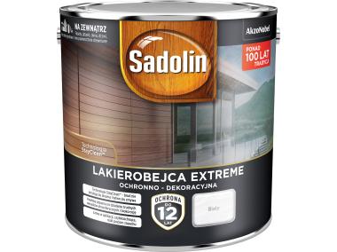 Zdjęcie: Lakierobejca Extrem 2,5 L biała SADOLIN