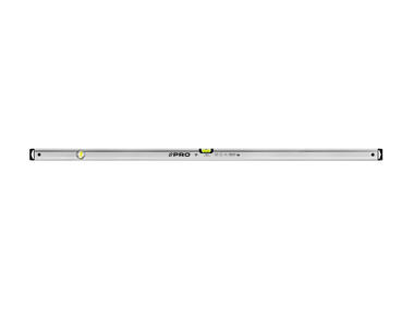 Zdjęcie: Poziomnica PRO600 anodowana srebrna z magnesami 150 cm PRO